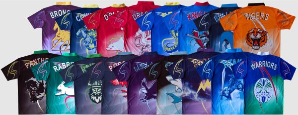 Unisex Rugby League Tournament Shirts