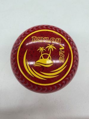 Taylor SRV Red /Maroon (Cherry Red) Palm Size 0 Crescent 34 Stamp