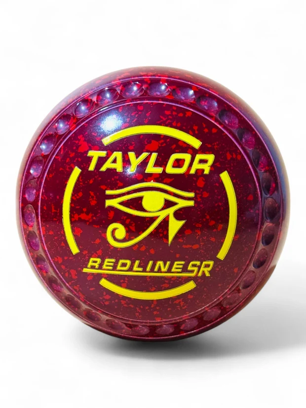 Taylor Redline SR Maroon/Red Eye Size 4 Half Pipe 34 Stamp